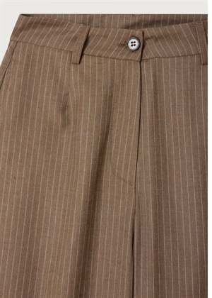 Yroway buks Heathered Ash Brown Stripes American Vintage 